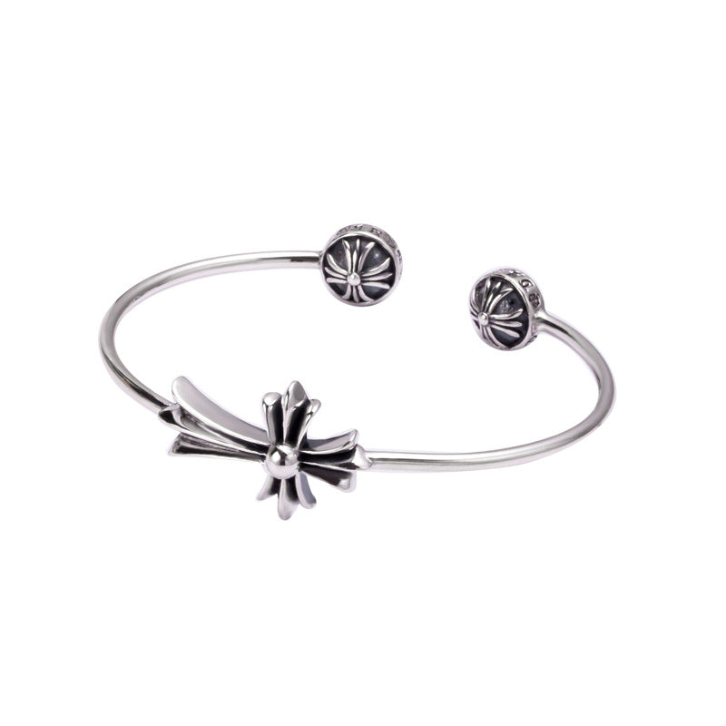 Sterling silver Cross Bracelet