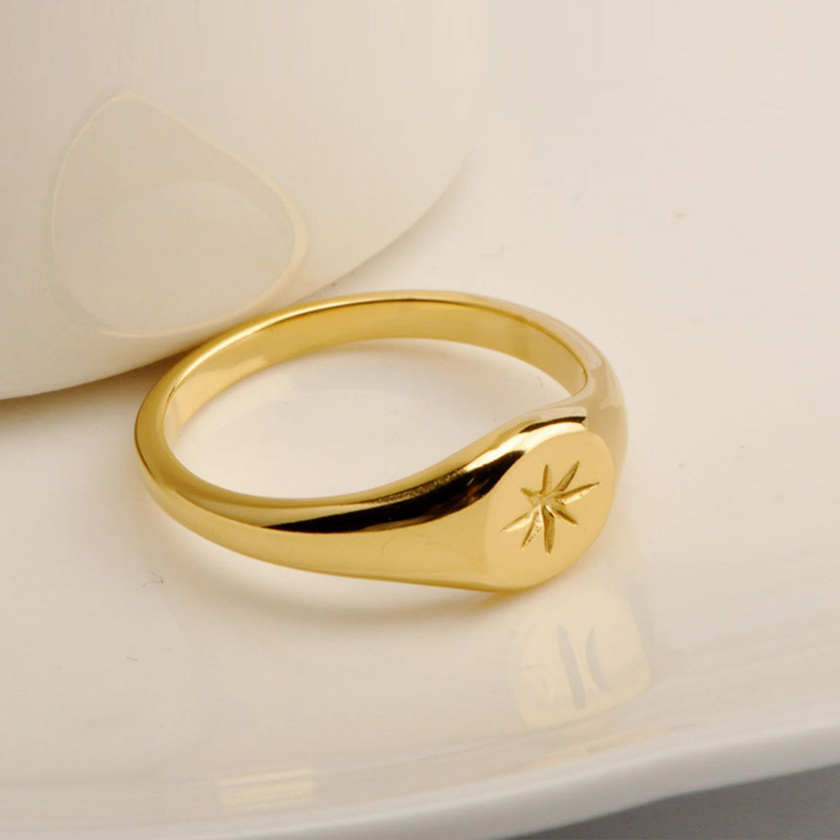 Six Star Ring-gold