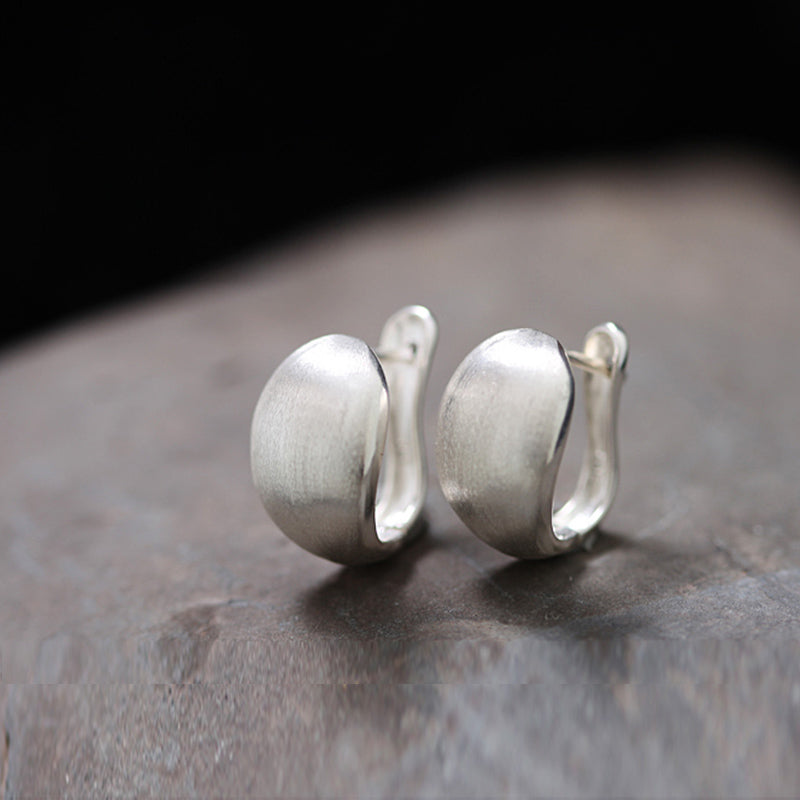 Handmade sterling silver earrings