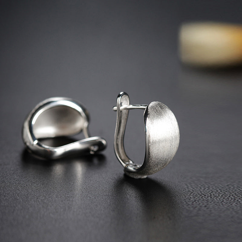 Handmade sterling silver earrings