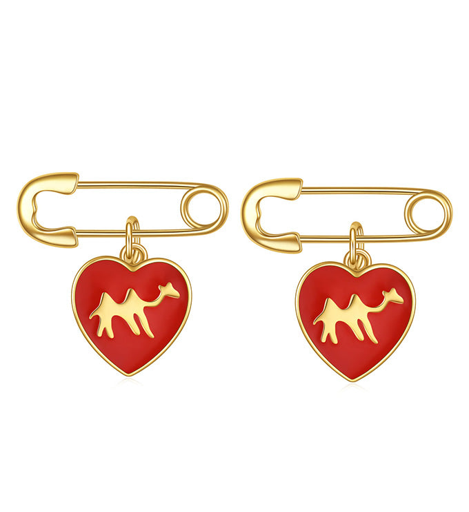 Street Fashion Love Earrings