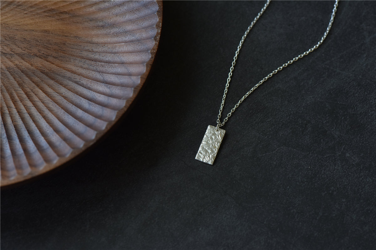 Handmade Sterling Silver Pendant Silver Necklace