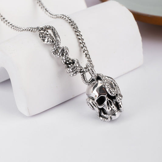 Skeleton Pendant Necklace