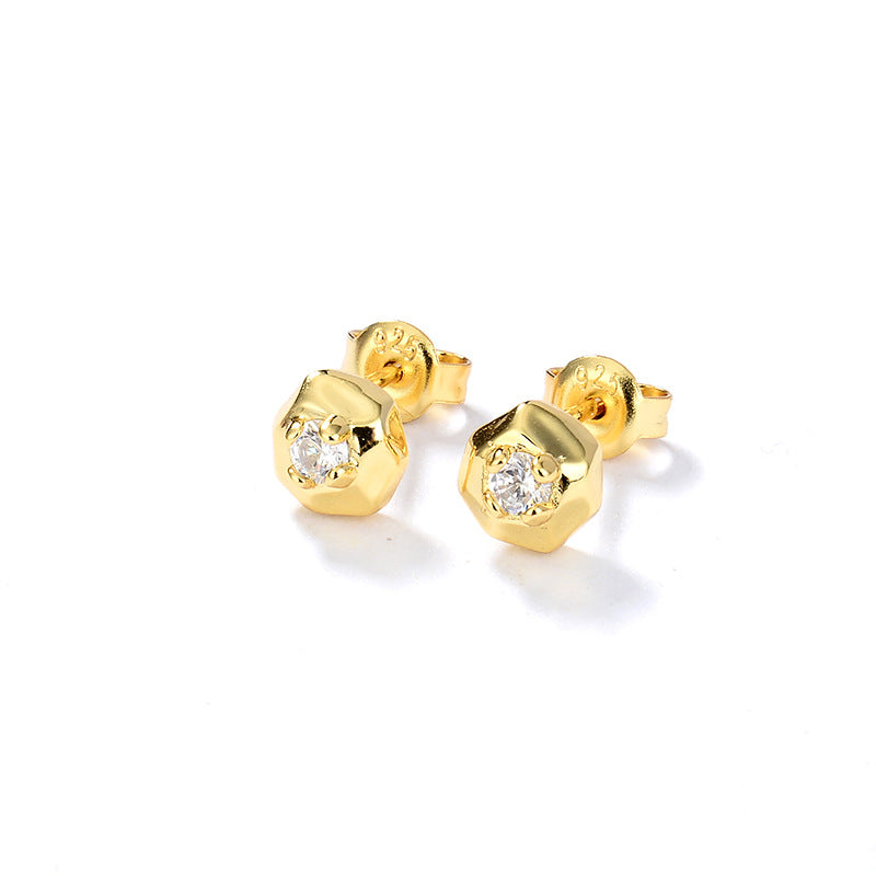 Small Ear Studs-golden