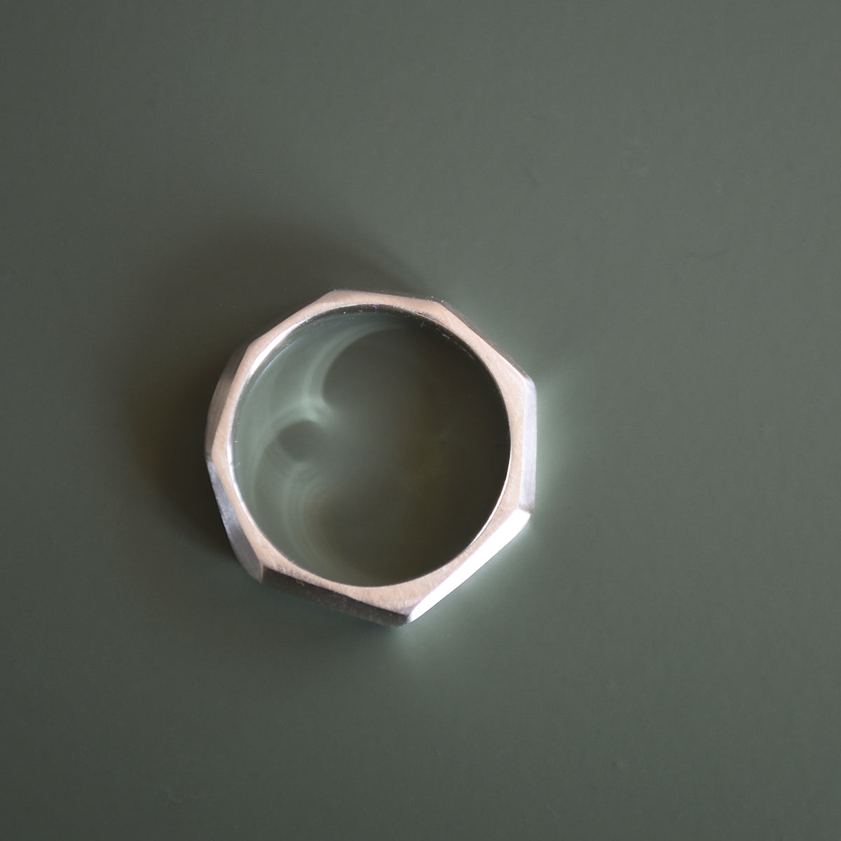 Irregular Sterling Silver Ring