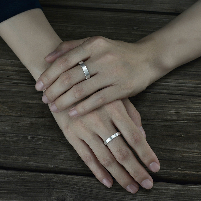 Plain Sterling Silver Ring handmade