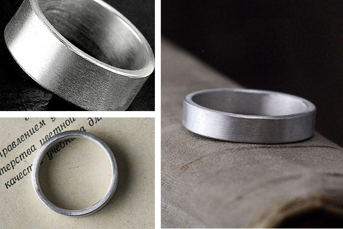 Plain Sterling Silver Ring handmade