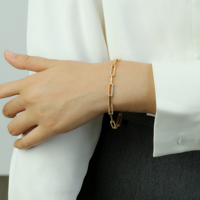 Gold plated 14K bracelet