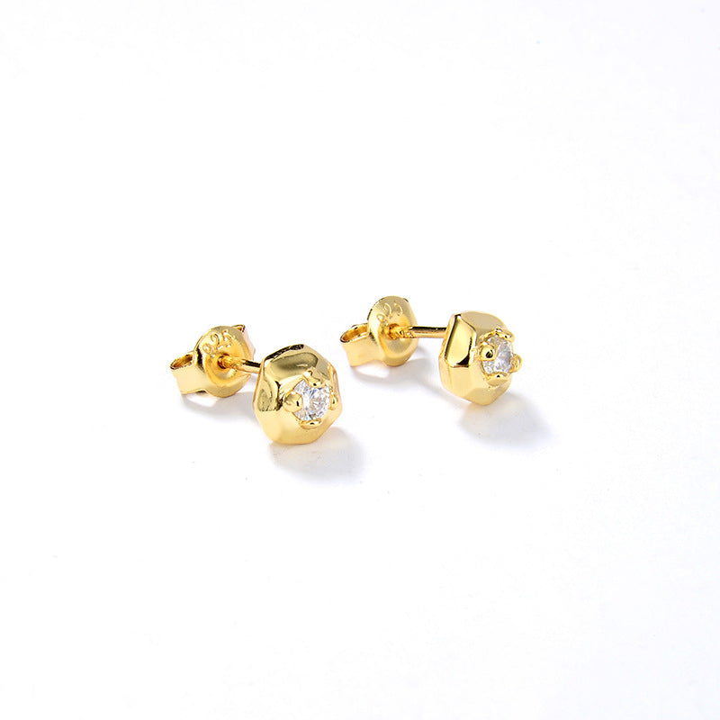 Small Ear Studs-golden