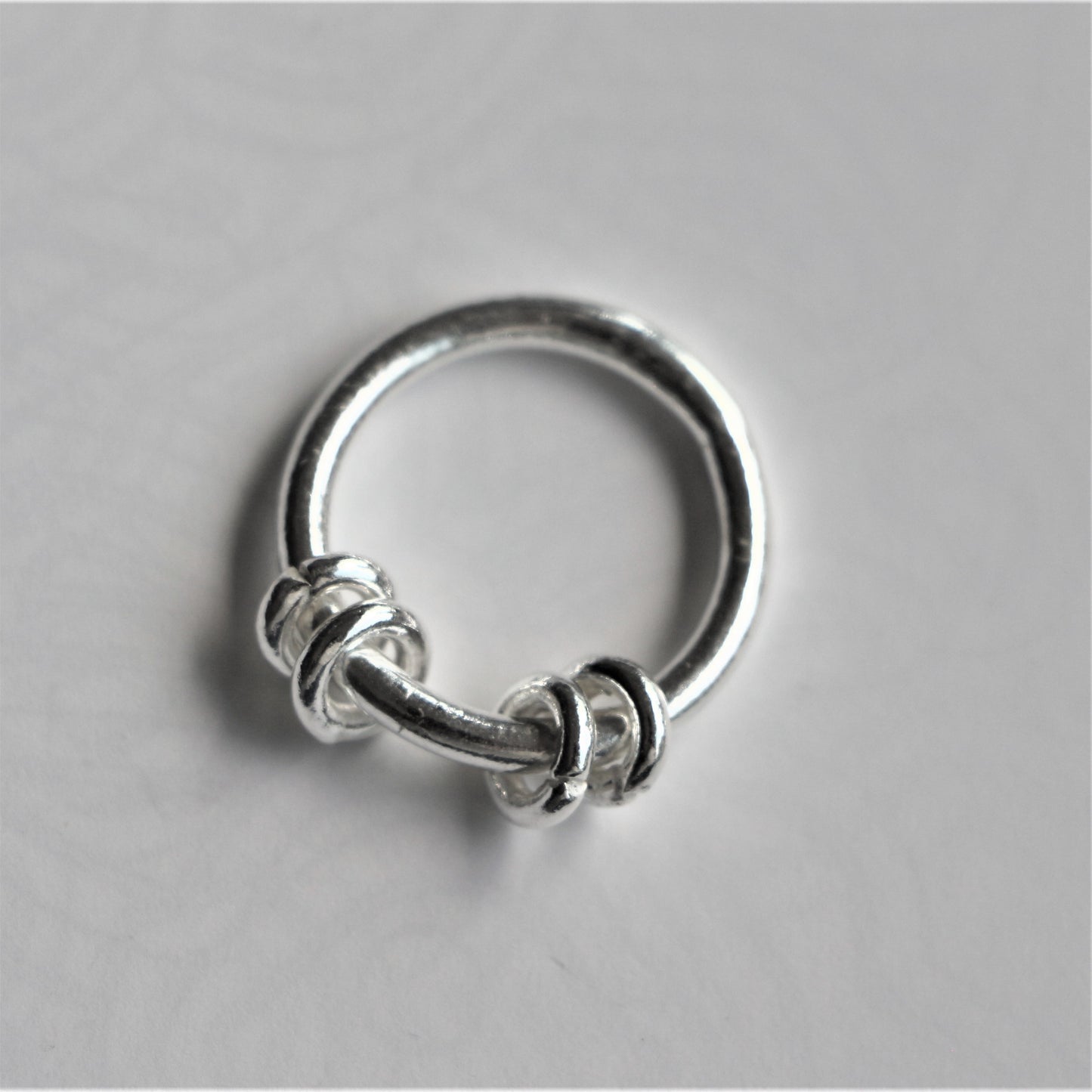 Handmade sterling silver ring