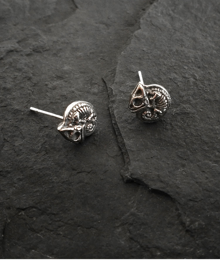 Chameleon Skeletal Earstuds