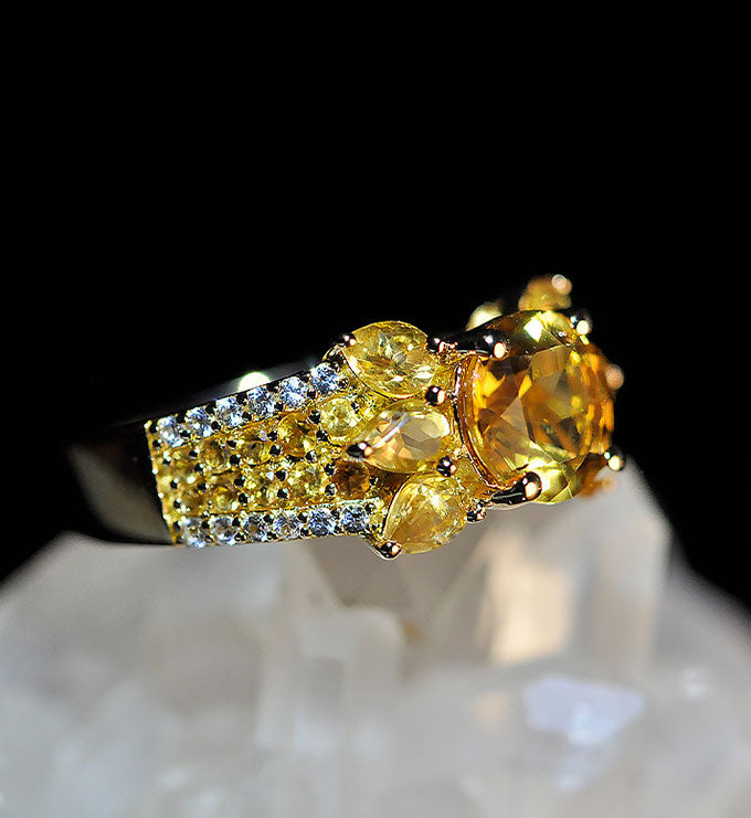 Citrine ring