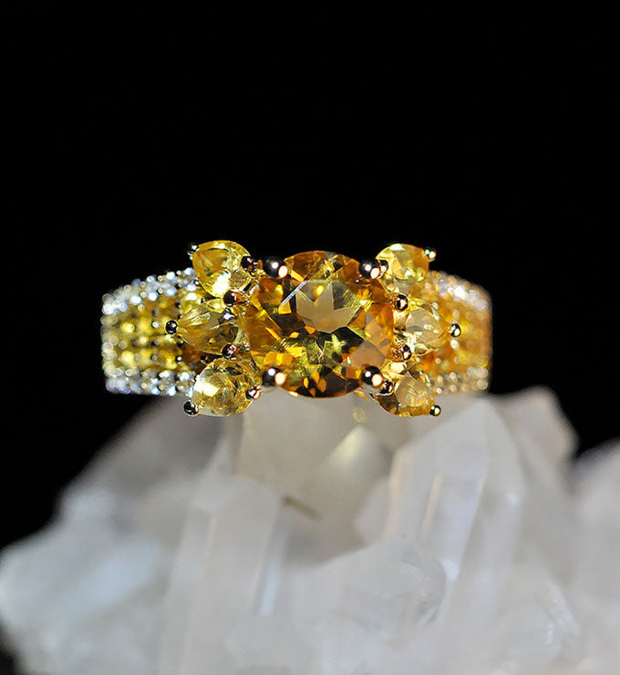 Citrine ring