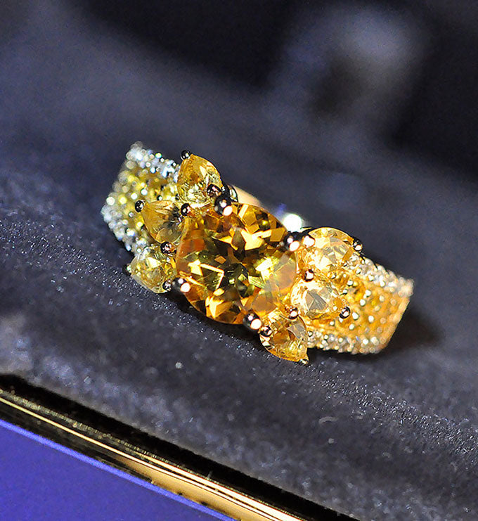 Citrine ring