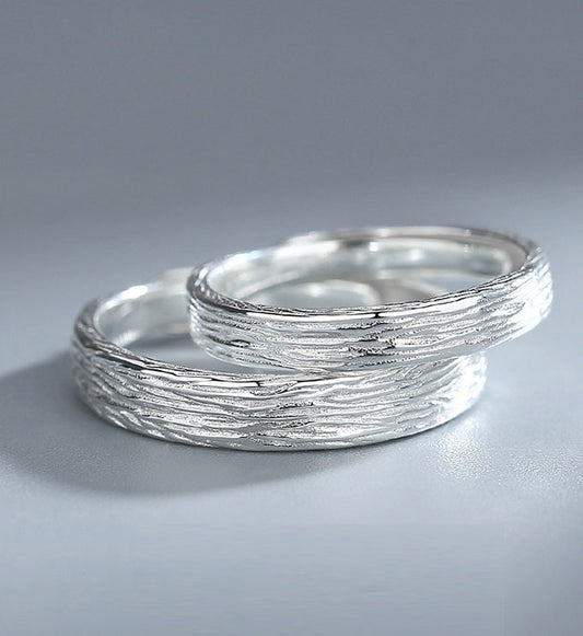 Sterling Silver Couple Ring